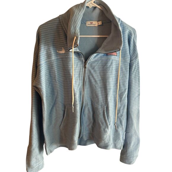 Vineyard vines jacket full zip size small blue - Picture 5 of 6